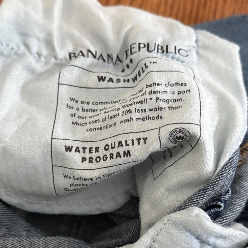 Banana Republic Slim Fit Blue Jeans 34/30